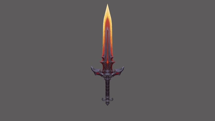 Ember blade 3D Model