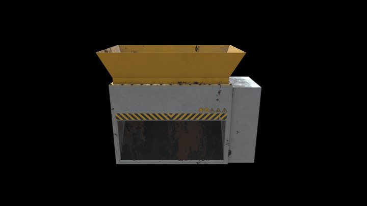 Shredder 3D Model