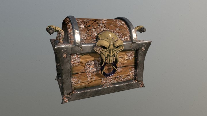 treasure chest 3D Model
