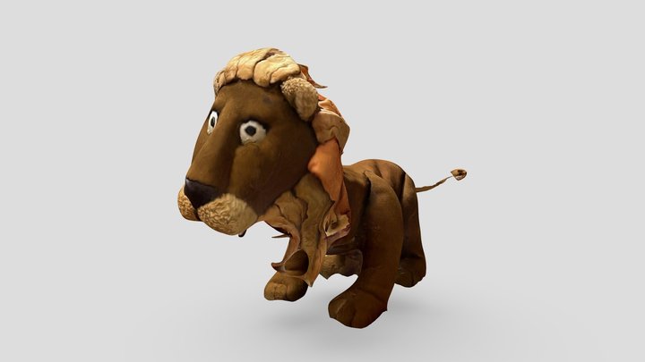 ライオン（１） 3D Model