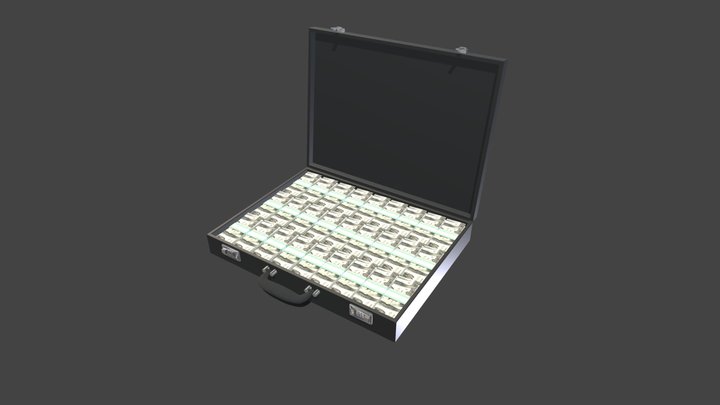 Briefcase 3D Model