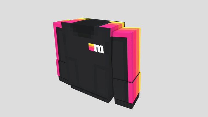Camiseta MeiaUM 3D Model