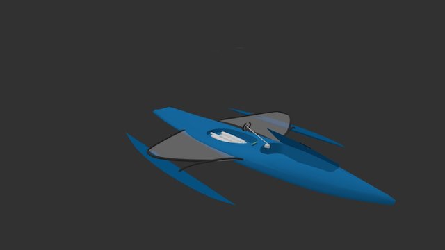 Sup Catamarano 3D Model