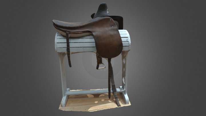 Side Saddle 3D Model