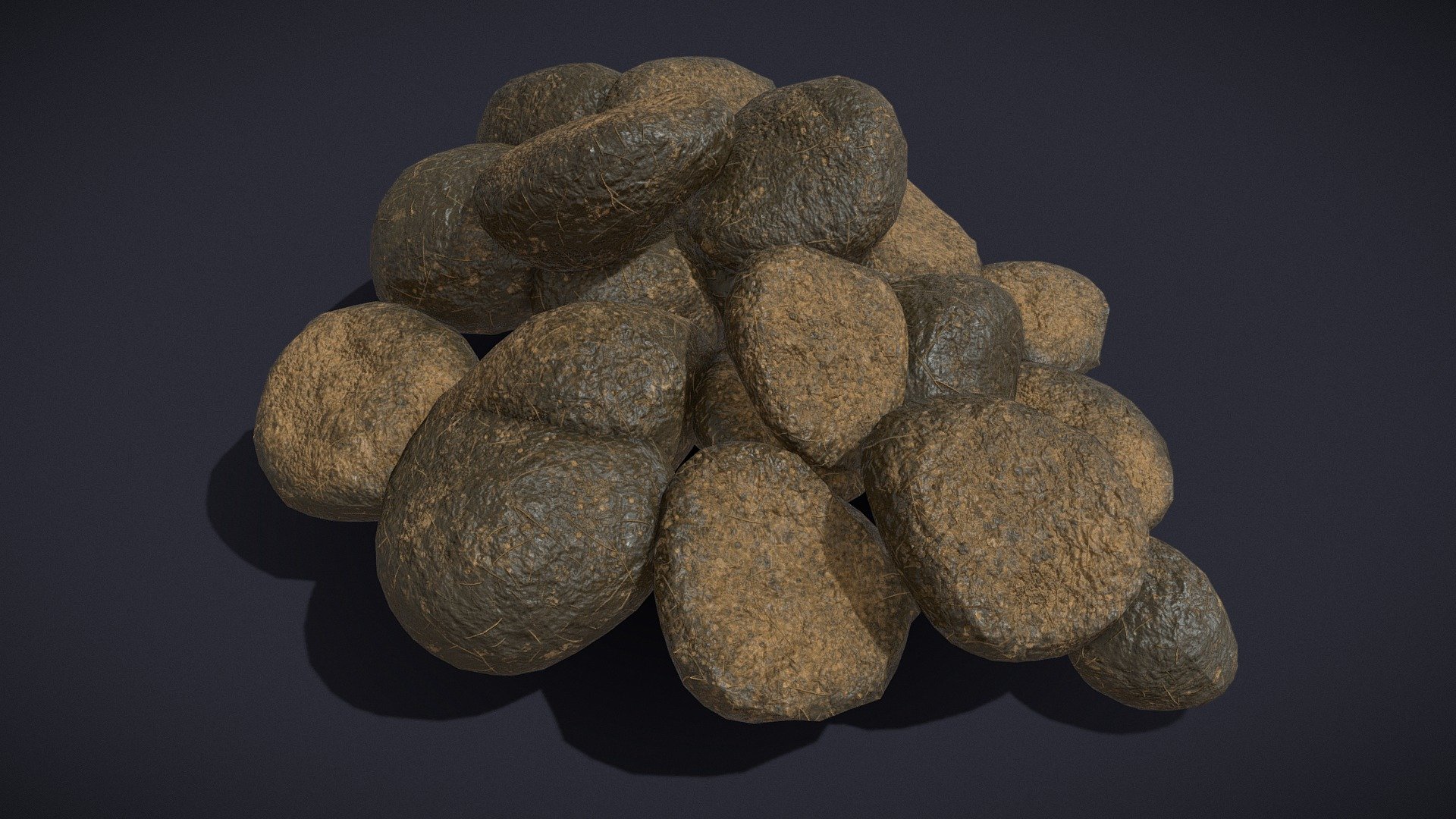 Horse_Poop Buy Royalty Free 3D model by GetDeadEntertainment [b2f8c10