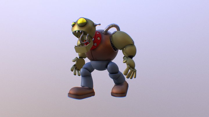 ZomBot 2 3D Model