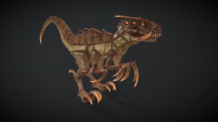 Аrachnidosaurus / Арахнидозавр 3D Model