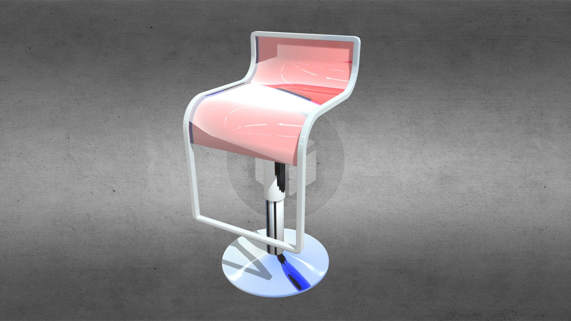 SILLA BAR transparente