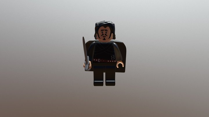 Jon Snow 3D Model