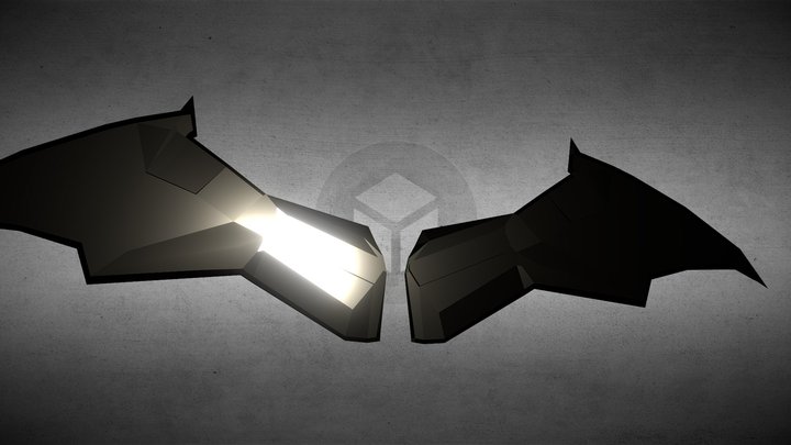 The Batman 2021: Bat Symbol 3D Model