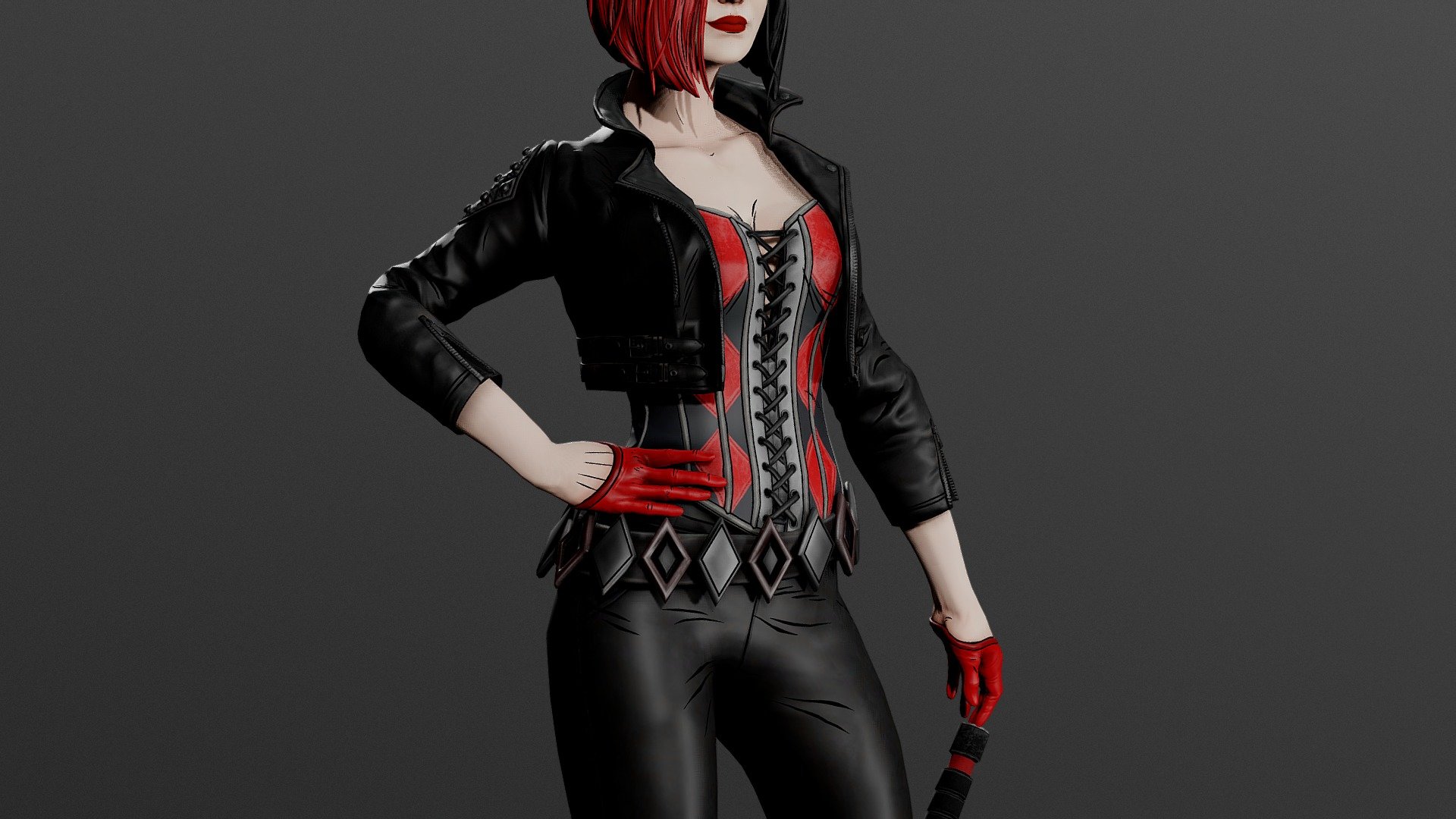 Harley Quinn (Telltale) - 3D model by Megan (@ttgMegan) [b2fad61]
