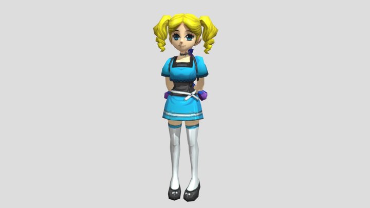 [Cartoon Network: Universe Fusion Fall] Bubbles 3D Model