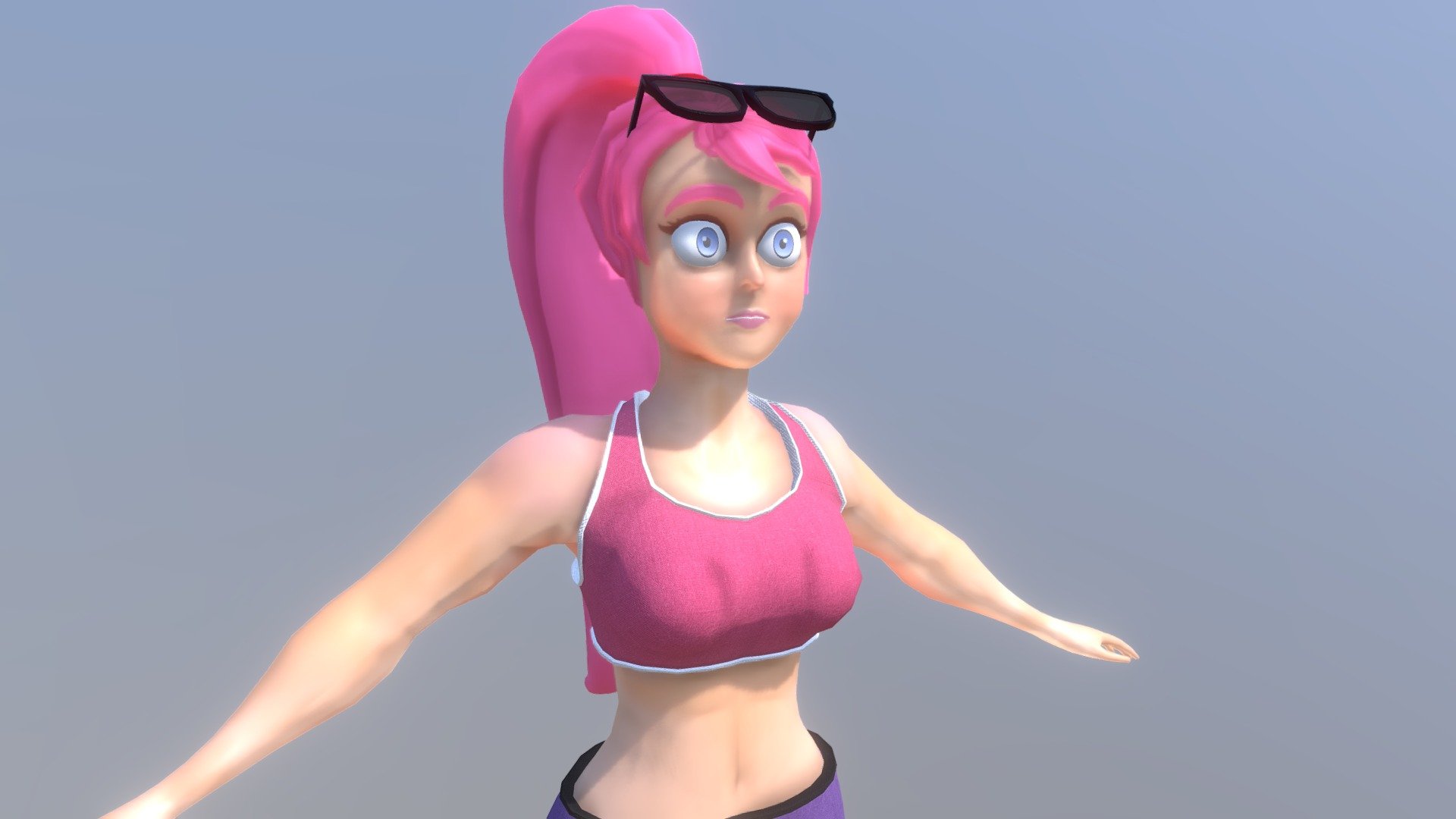 Summer - Stylised Woman Character