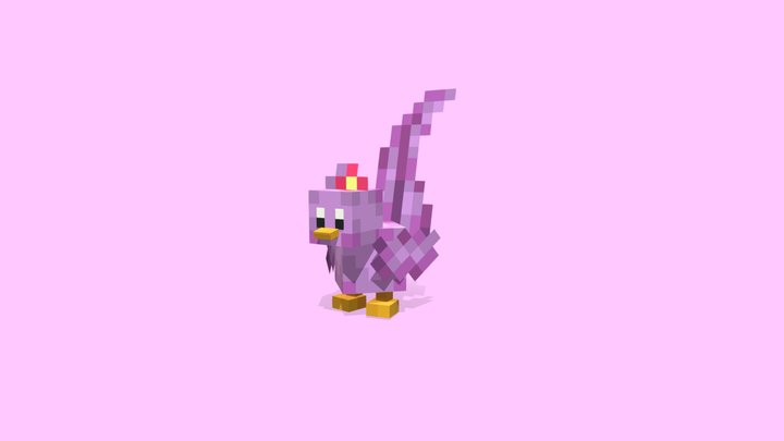 Piou Rose 3D Model