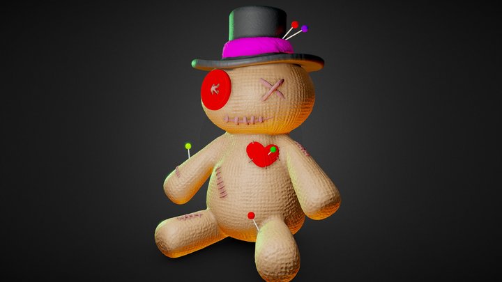 Voodoo Doll 3D Model