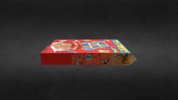 Cereal box with bag - SF 1K 3D Model