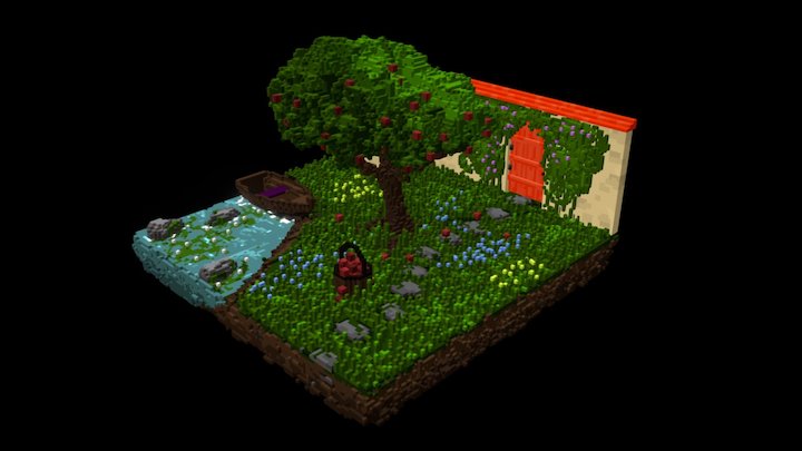 Garden 3D Model