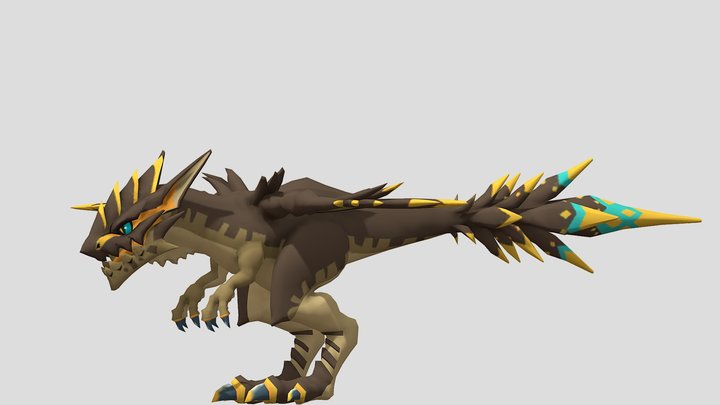 Azhdahak – Free 3D Model STL