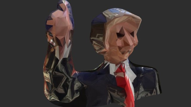 Trump Version 2 3D Model
