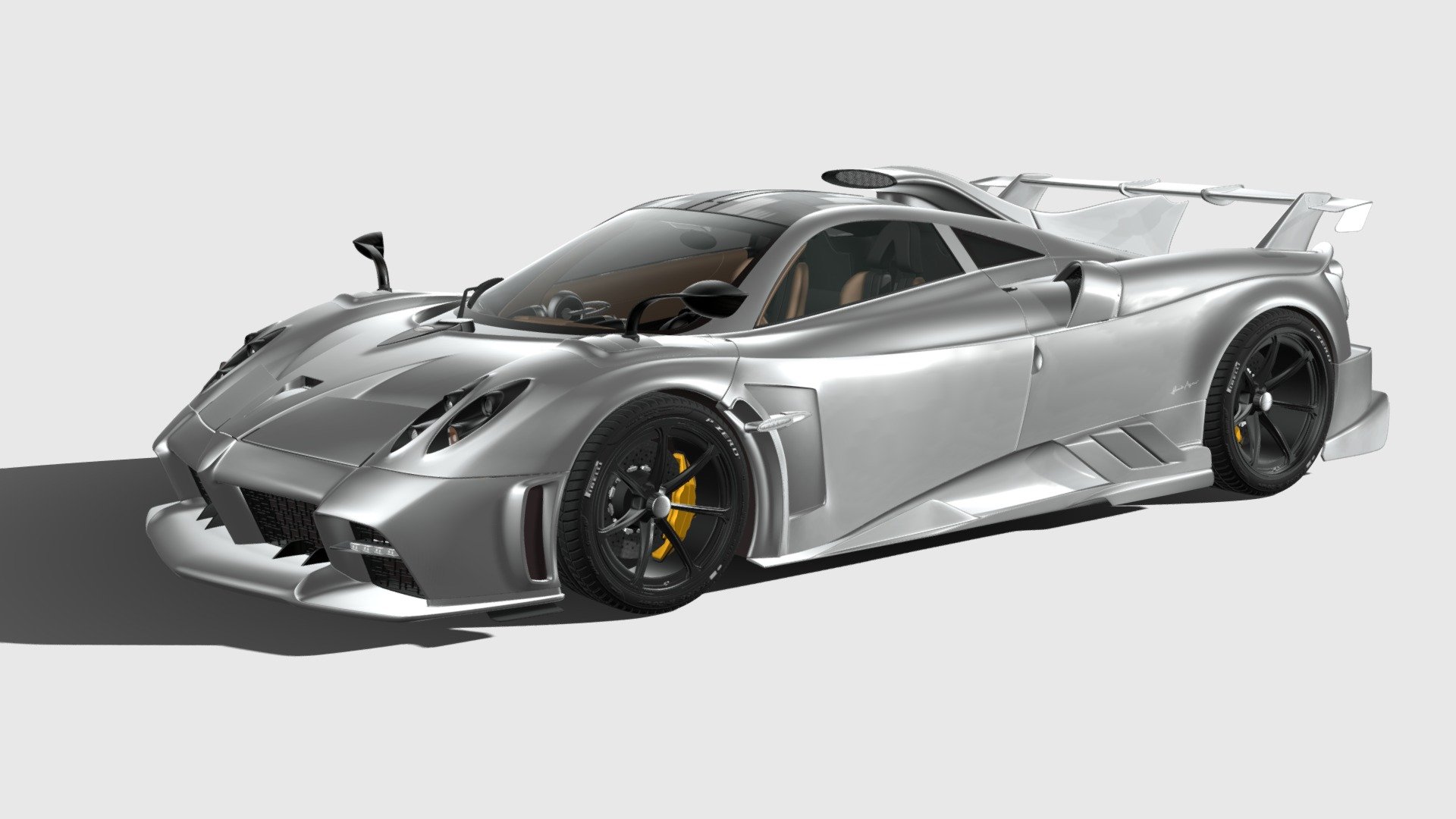 Pagani Imola 2021 — Sketchfab embed 3D viewer