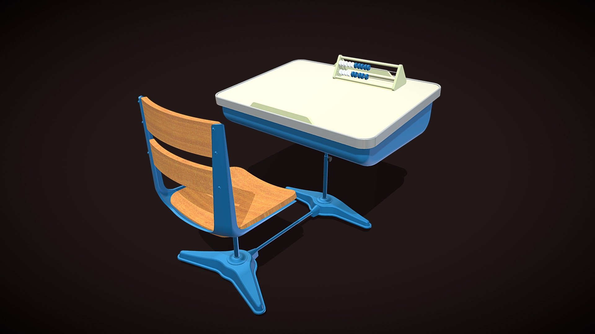 Fallout Classroom Desk - Buy Royalty Free 3D model by COSEDIMARCO ...