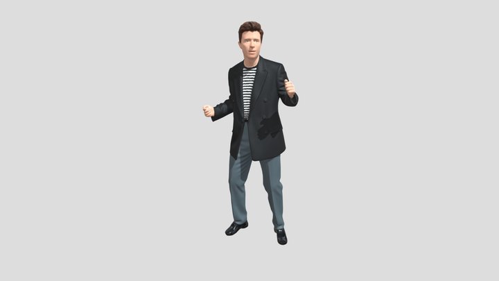 He'll Never Gonna Let You Down – Modelo 3D gratuito STL