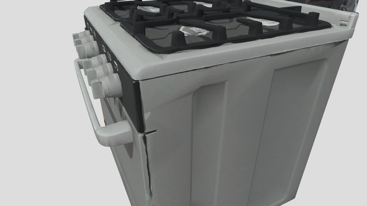 Cooking Range – Kostenloses 3D-Modell STL