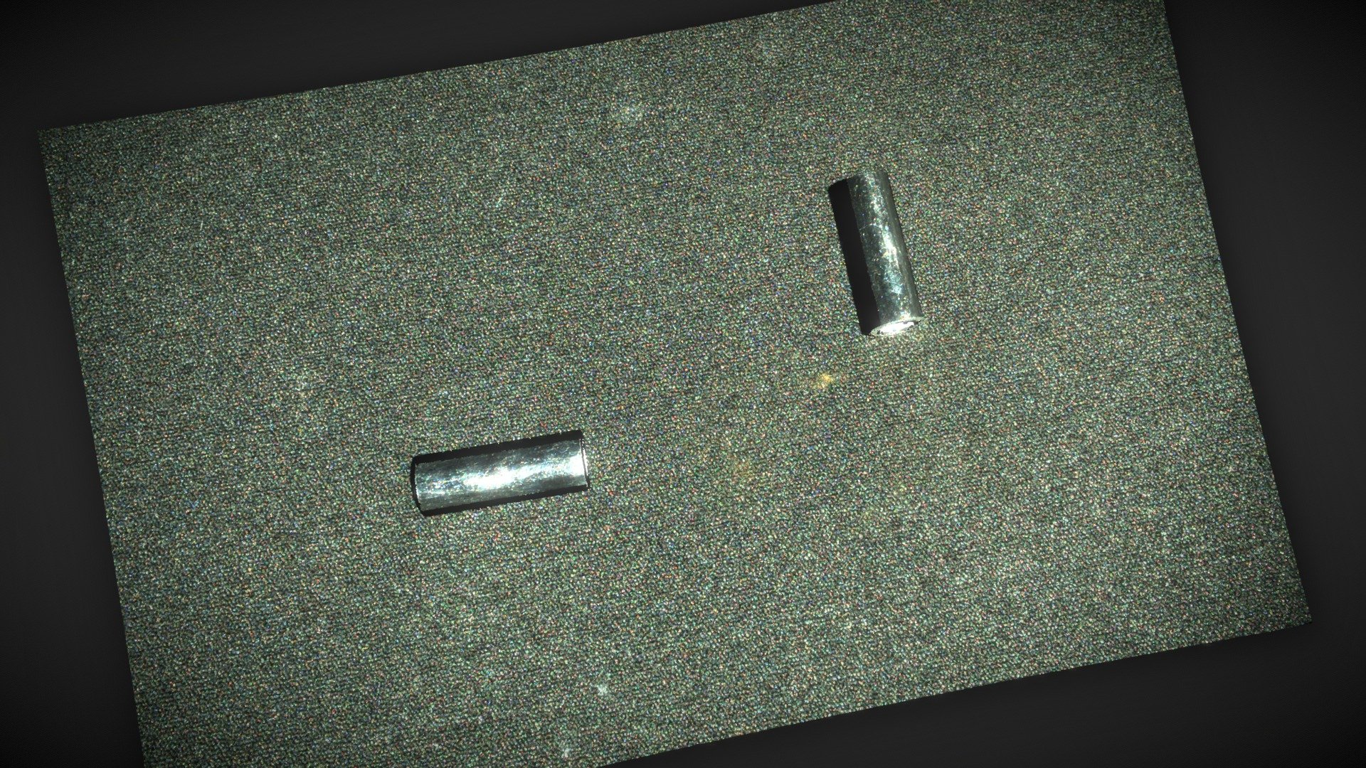 Shiny Aluminum Cylinders