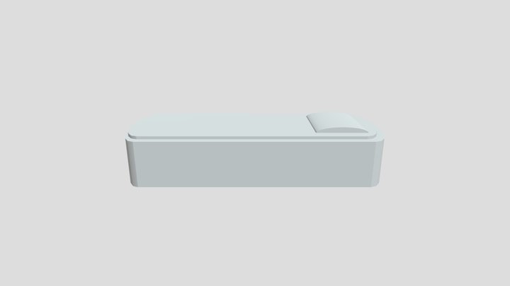 Egypt Bed 3D Model