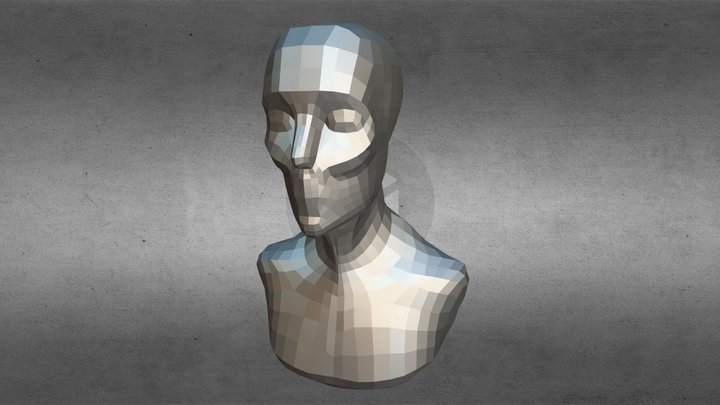 Base Torso For Sculpt 3D Model
