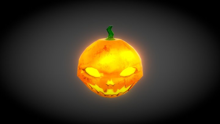 Jack - O - Lantern 3D Model