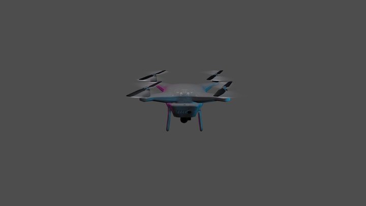 DRONE_02   [mesh for preview purposes only] 3D Model