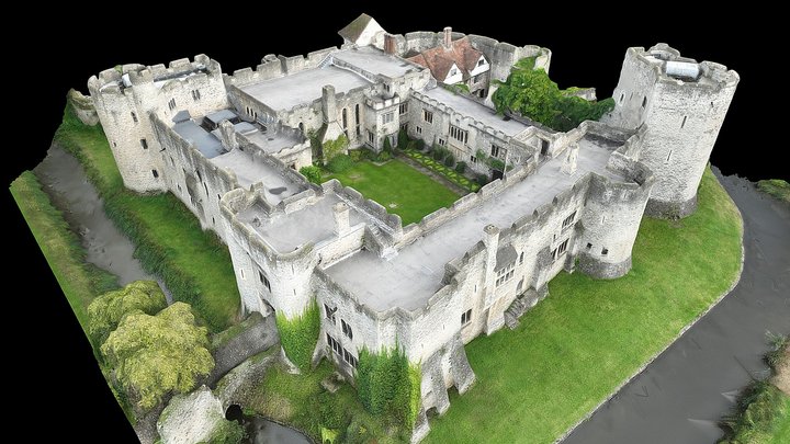 Allington Castle, Kent 3D Model