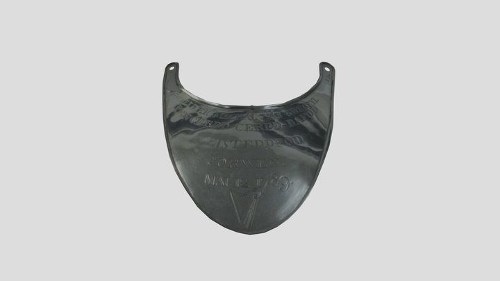 Gorget/Eurgoler - Eisteddfod Corwen 3D Model