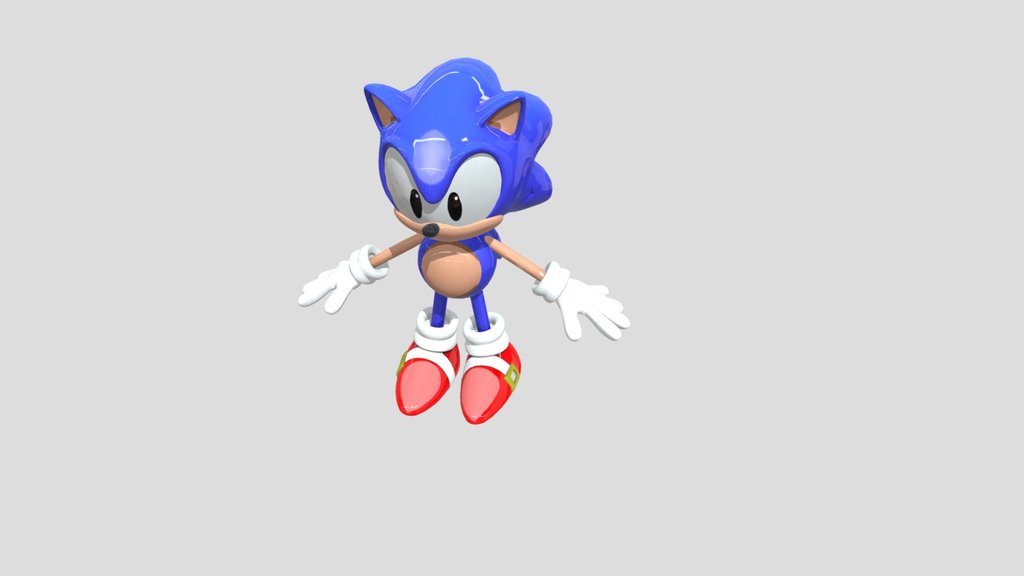 Sonic 2 rigged