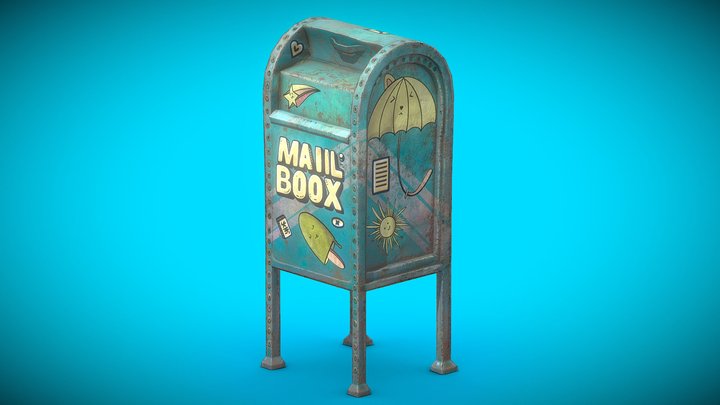 Mail Box 3D Model