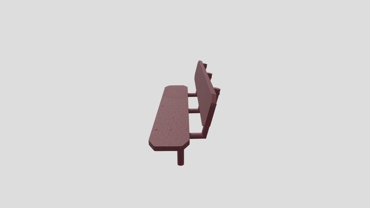 Bench 3D Model