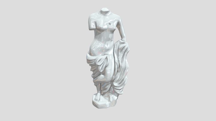 Statue_ Fake_TV- Show 3D Model