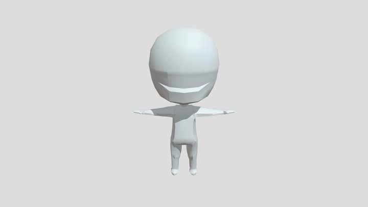 Simple Character 3D Model