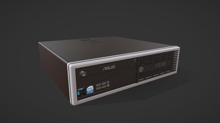 Office Computer 3D Model