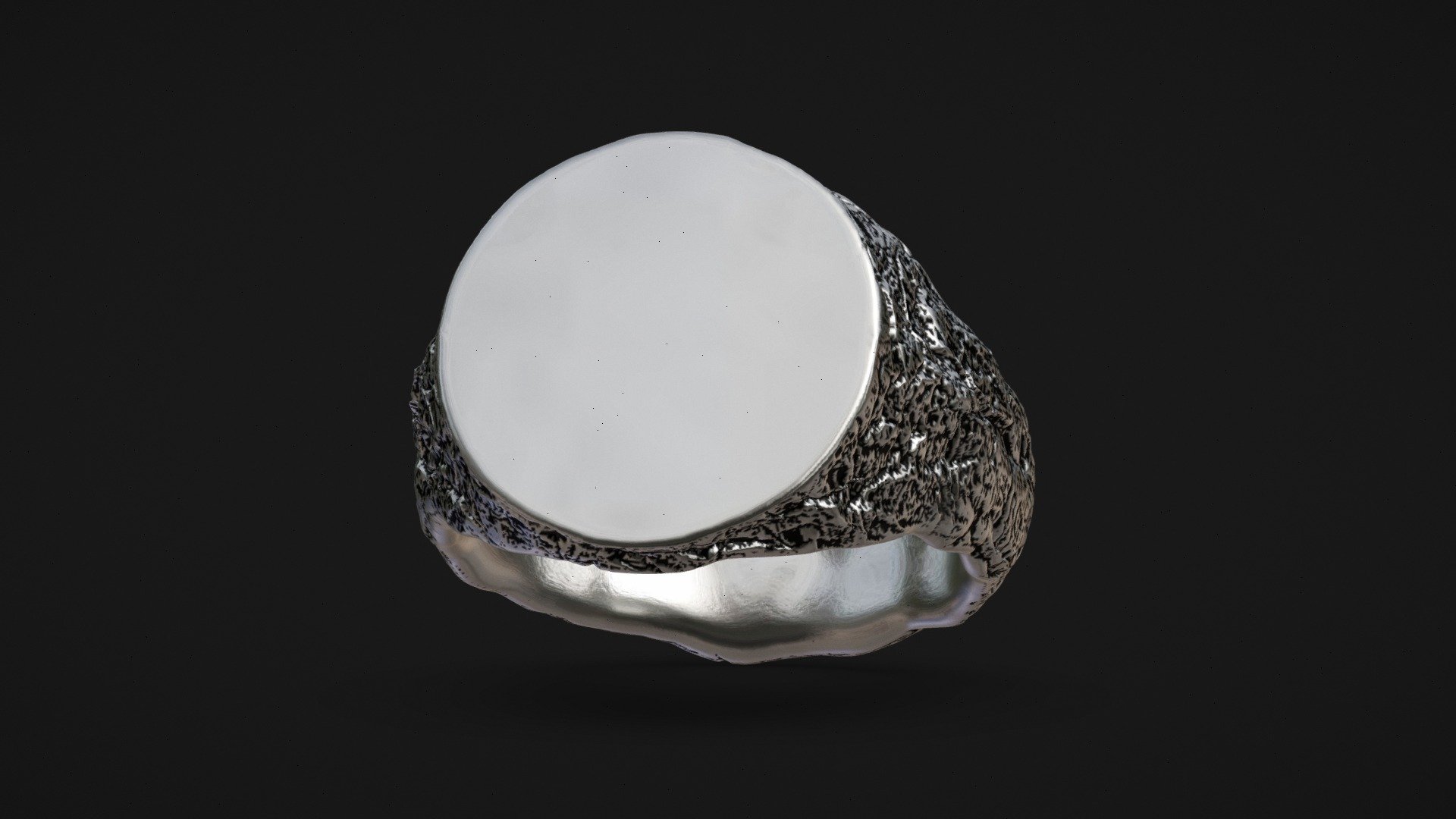 Damage (Prata) - 3D model by Skive Jewelry (@SKIVE) [b307b2e] - Sketchfab
