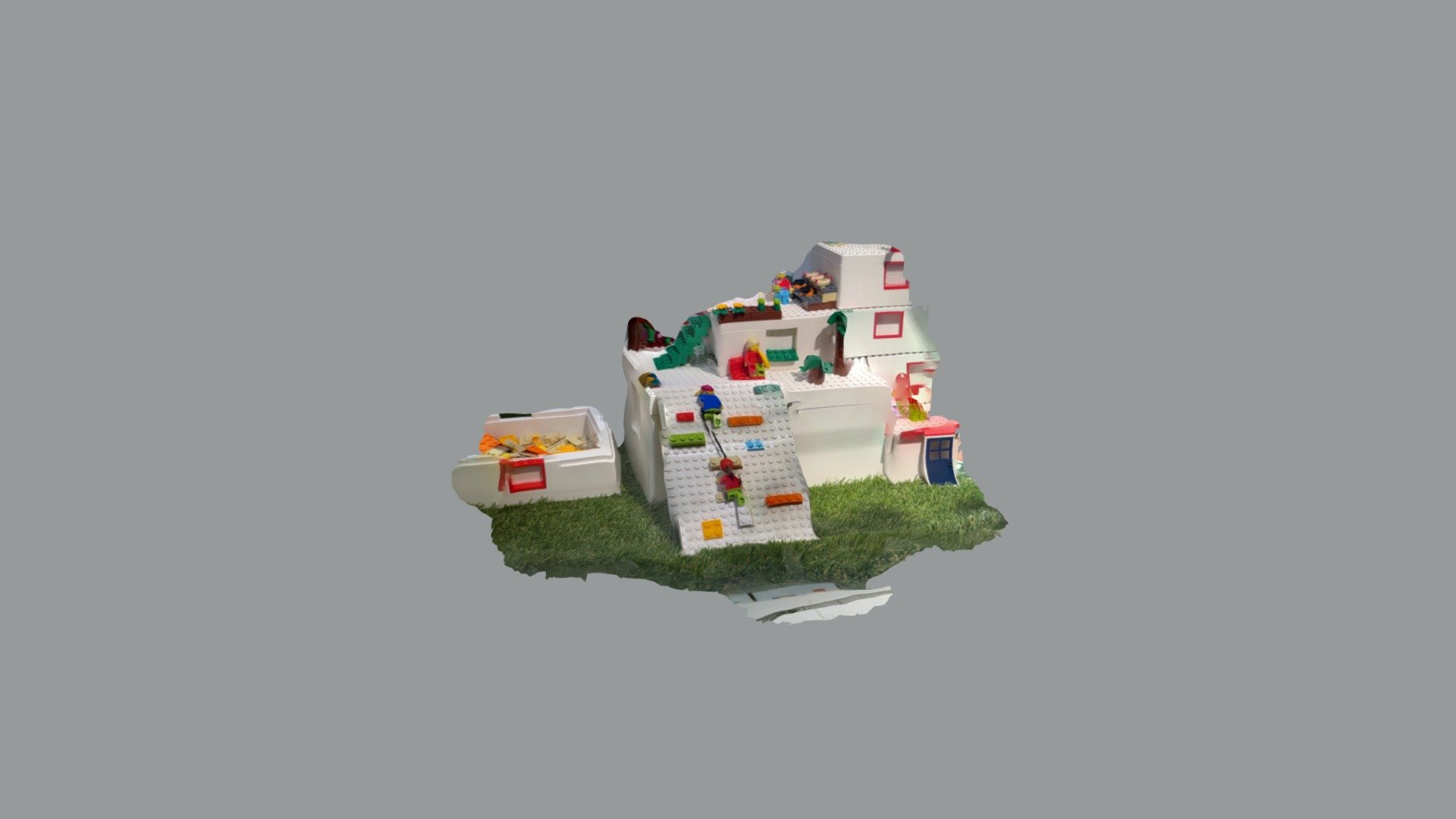 Climbing Wall Lego