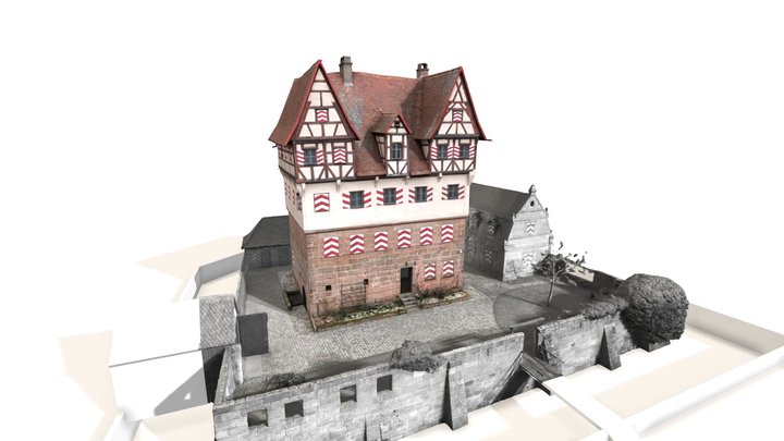 Schloss Neunhof bei Nürnberg (VR) 3D Model