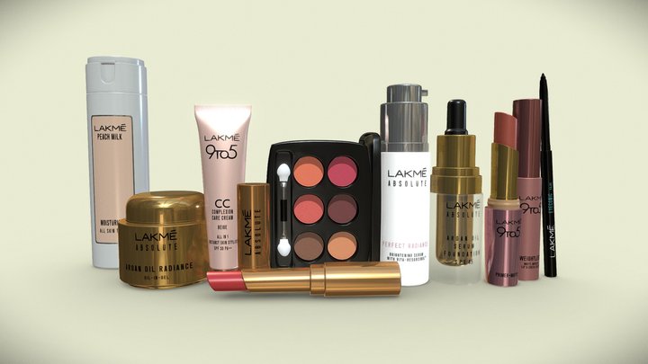 Cosmetics Product 3D Model