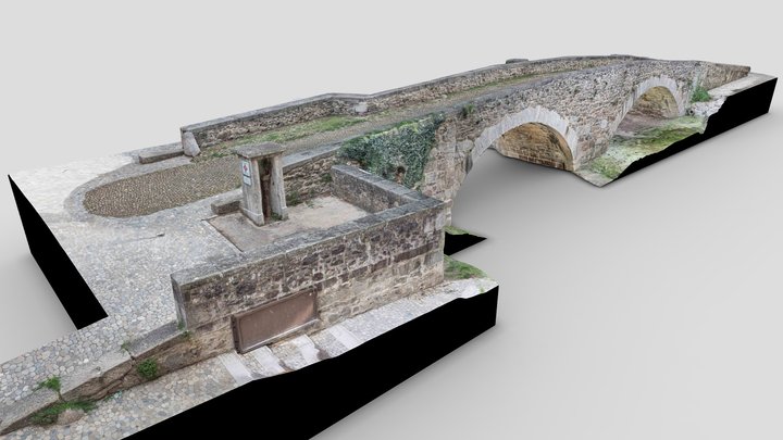 HBVR - Photogrammetry : Pont vieux, Brignais FR 3D Model