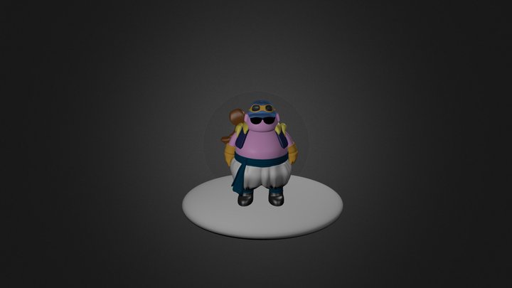 Buu DBO 3D Model