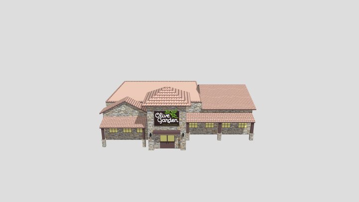 Olive Garden 3D Model