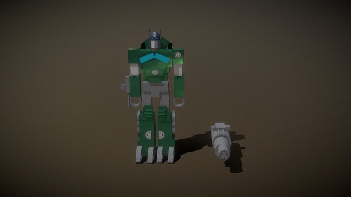 Ww2 Optimus Prime Mk2 3D Model