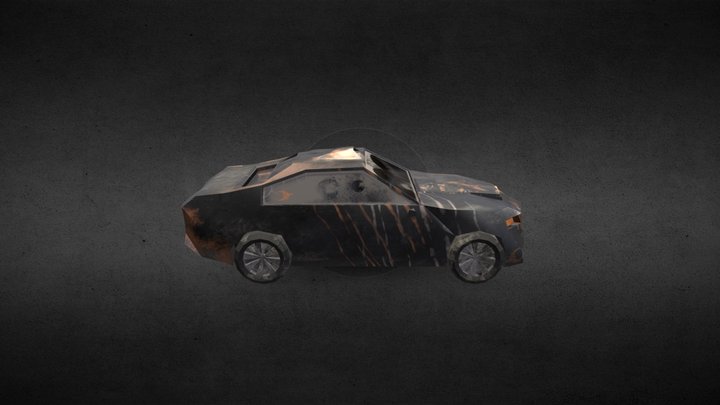 Car Modelling (low-poly) 3D Model