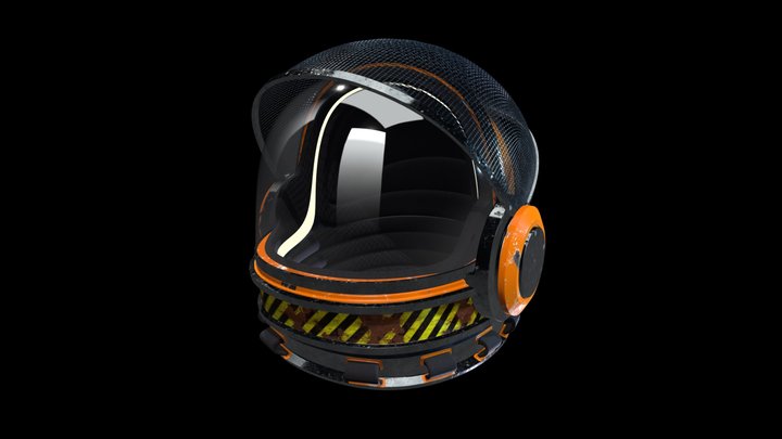 Helmet 3D Model